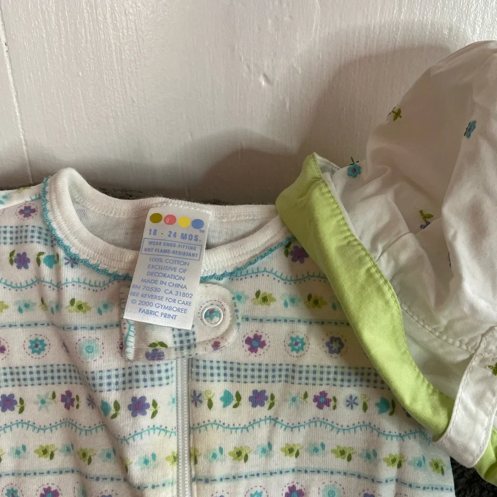 GYMBOREE | Baby Girls' Vibrant 3 Piece Clothing Bundle Size 12m to 24m